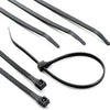 Cable Tie, Black, Nylon, 4-In., 30-Pk.