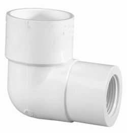 Lasco Fittings ¾ x ½ Slip x FPT Sch40 Reducing 90 degree Elbow