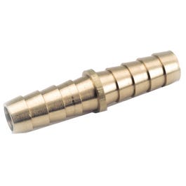 Pipe Fitting, Barb Mender, Lead-Free Brass, 3/8-In.