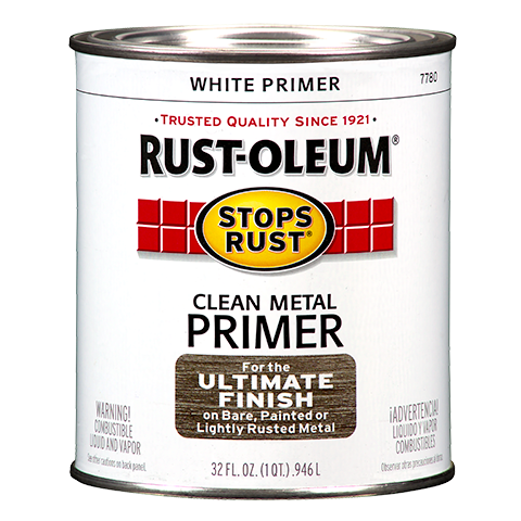 Rust-Oleum® Clean Metal Primer Flat White