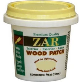 Latex Wood Patch, Neutral, Interior/Exterior, 1/2-Pt.