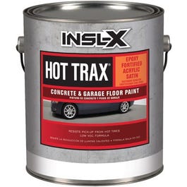 Concrete & Garage Floor Paint, Light Grey Latex Satin, Gallon