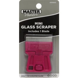 Mini Glass Scraper, Pocket-Size