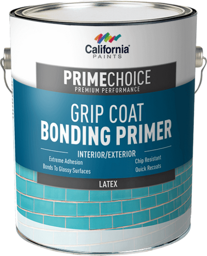 California Paints Grip Coat Bonding Primer Viscous Liquid, White 1 qt.