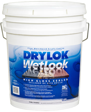 CONCRETE SEALER 5 GAL HIGH GLS DRYLOCK WET