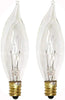 25W CLEAR FLAME CAND 2/CD