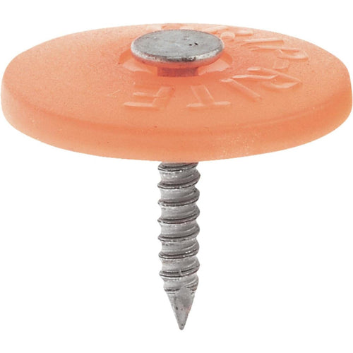 Grip-Rite 1 In. 12 ga Electrogalvanized Cap Nails (3000 Ct., 9 Lb.)