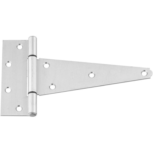 National 8 In. Stainless Steel Extra Heavy Tee Hinge