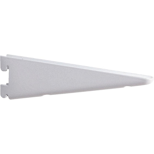 Knape & Vogt 182 Series 7 In. White Steel Heavy-Duty Double-Slot Shelf Bracket