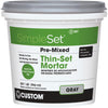 Custom Building Products SimpleSet Quart Gray Pre-Mixed Thin-Set Mortar