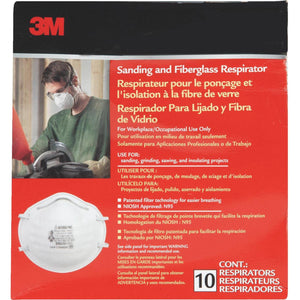 3M N95 Sanding and Fiberglass Respirator (10-Pack)