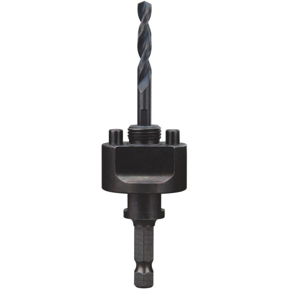 Milwaukee 3/8 In. Hex Quick Change Hole Saw Mandrel Fits Hole Saws 1-1/4 In. and Larger
