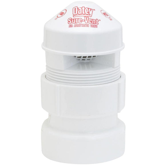 Oatey 1-1/2 In. to 2 In. Air Admittance PVC Vent Valve