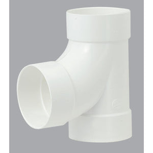 IPEX Canplas Sanitary Tee 4 In. PVC Sewer and Drain Tee