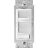 Leviton Decora Incandescent/LED/CFL White Slide Dimmer Switch