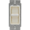 Leviton Decora Incandescent/Halogen/LED/CFL Light Almond Slide Dimmer Switch