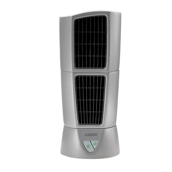 Lasko Platinum 6 In. 3-Speed Gray Desktop Wind Tower Fan