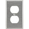 Leviton 1-Gang Stainless Steel Duplex Outlet Wall Plate