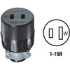 Do it 15A 125V 2-Wire 2-Pole Round Cord Connector