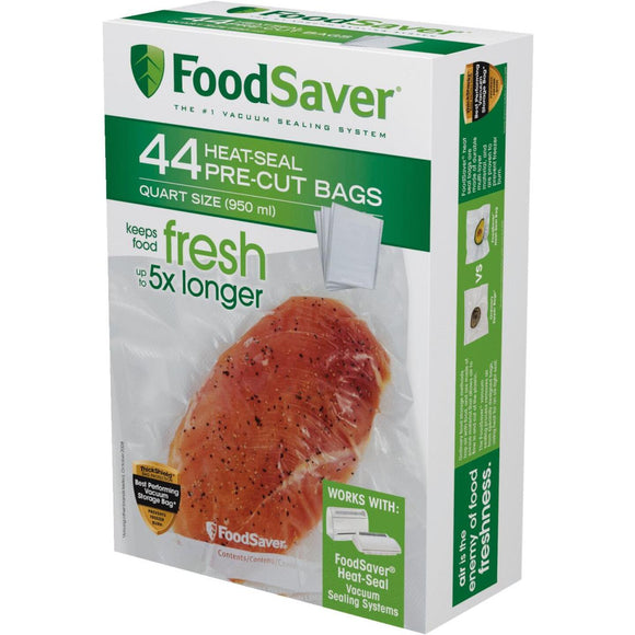 Food Saver 1 Quart Vacuum Sealer Bag, 44 Pack - Tavernier, FL