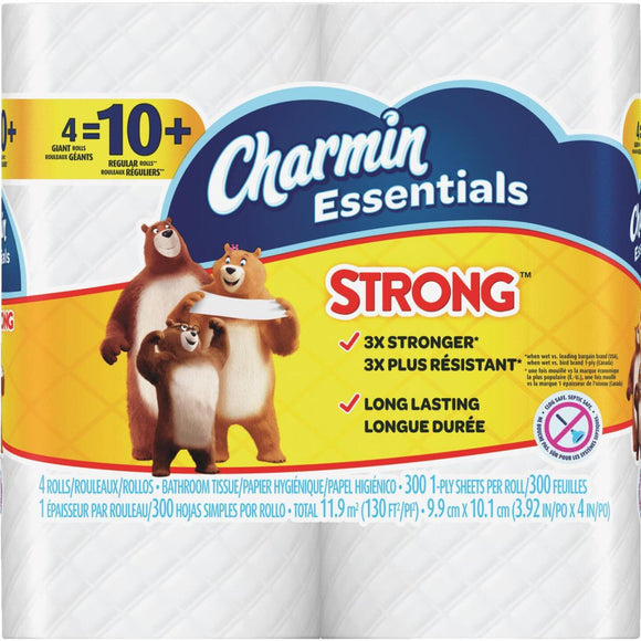 Charmin Essentials Toilet Paper (4 Giant Rolls)