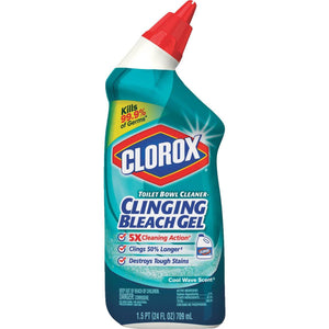 Clorox 24 Oz. Clinging Bleach Gel Toilet Bowl Cleaner