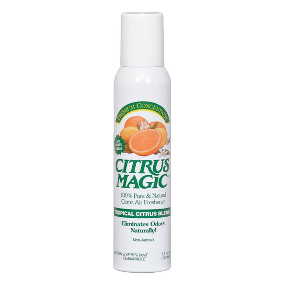 Citrus Magic 3.5 Oz. Tropical Citrus Non-Aerosol Spray Air Freshener