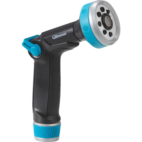 Gilmour Swivel Connect Metal 8-Pattern Thumb Control Nozzle