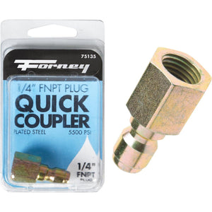 Forney 1/4 In. Female Quick Connect Pressure Washer Plug
