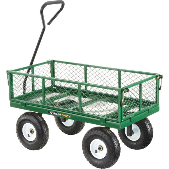 Gorilla Carts 3 Cu. Ft. 400 Lb. Steel Utility Cart