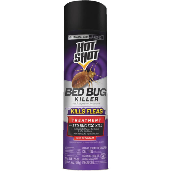 Hot Shot 17.5 Oz. Aerosol Spray Flea & Bedbug Killer