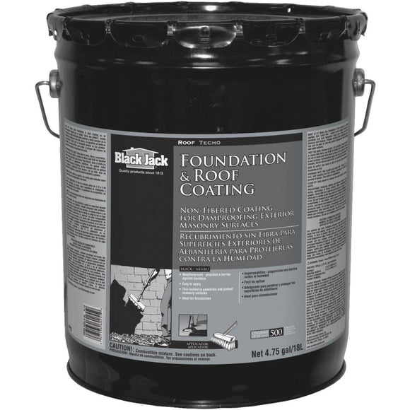 Black Jack 5 Gal. Non-Fibered Foundation and Roof Coating