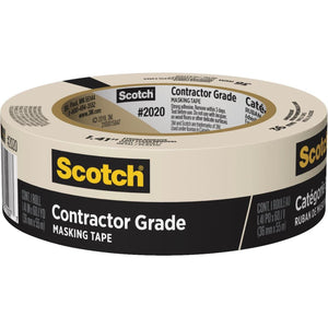3M Scotch 1.41 In. x 60.1 Yd. Contractor Grade Masking Tape
