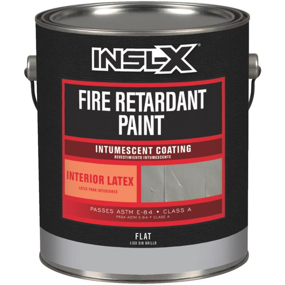 Insl-X Fire Retardant Interior Wall Paint, White, 1 Gal.