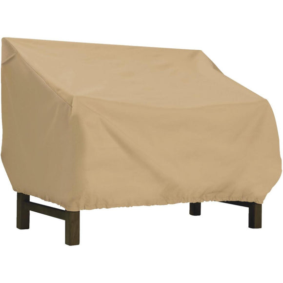 Classic Accessories 32 In. W. x 31 In. H. x 87 In. L. Tan Polyester/PVC Bench/Glider Cover