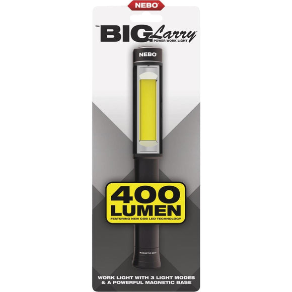 Nebo Big Larry 2 Bright Flashlight & Work Light with Clip & Magnetic Base