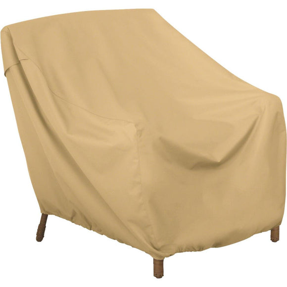 Classic Accessories 35 In. W. x 30 In. H. x 36 In. L. Tan Polyester/PVC Chair Cover