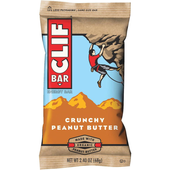 Clif Bar Crunchy Peanut Butter 2.4 Oz. Energy Nutrition Bar