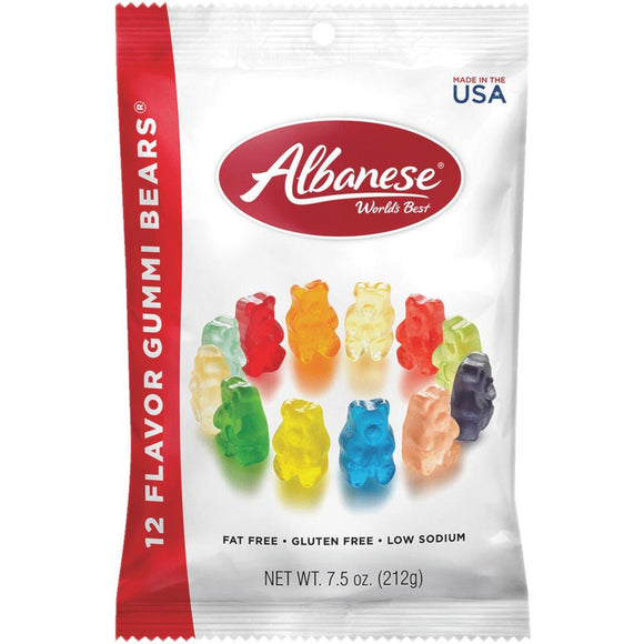 Albanese 12-Fruit Flavor 7.5 Oz. Gummi Bears