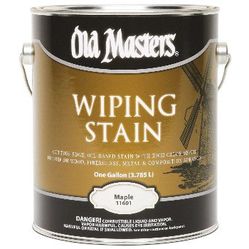 Old Masters 11601 Wiping Wood Stain, Maple ~ Gallon