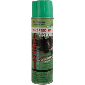 Seymour Paint 20-968 Inverted Marking Spray Paint, Green Flourescent