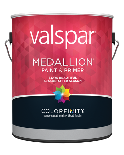 Valspar Medallion® Exterior Paint & Primer 1 Gallon Semi-Gloss Black