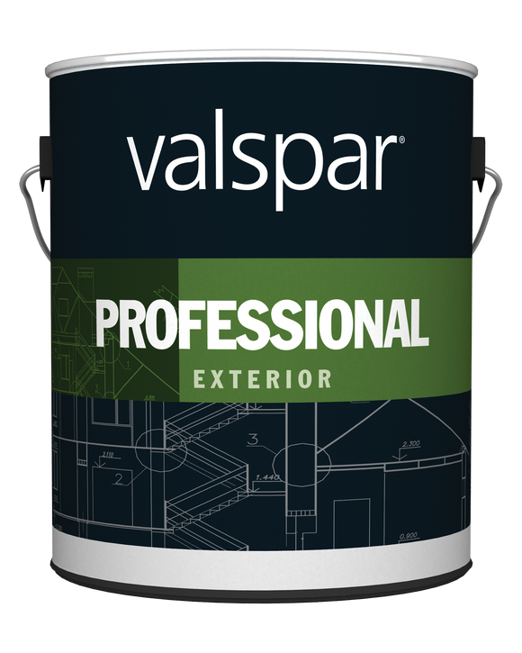 Valspar® Professional Exterior Paint 1 Gallon Semi-Gloss Hi-Hide White