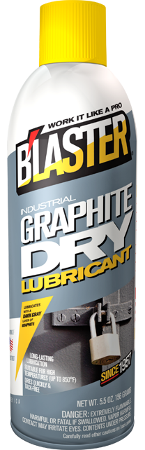 B'laster Graphite Dry Lubricant 5.5 Oz.