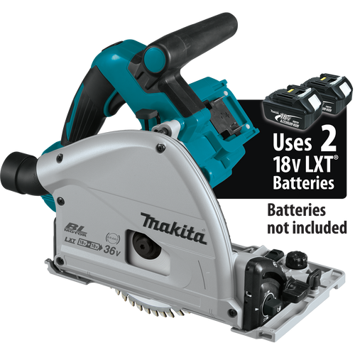 Makita 36V (18V X2) LXT® Brushless 6‑1/2 Plunge Circular Saw, Tool Only (XPS01Z)