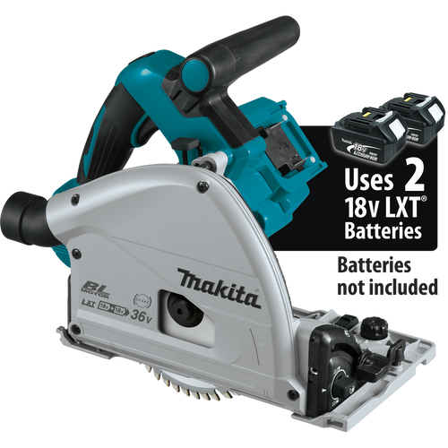 Makita 36V (18V X2) LXT® Brushless 6‑1/2 Plunge Circular Saw, Tool Only